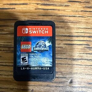 Nintendo Switch LEGO Jurassic World Game Card